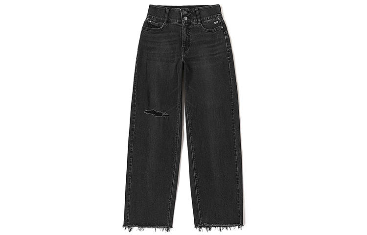 Lee Lee Jeans Women's Black Moderate Wide Leg Pants