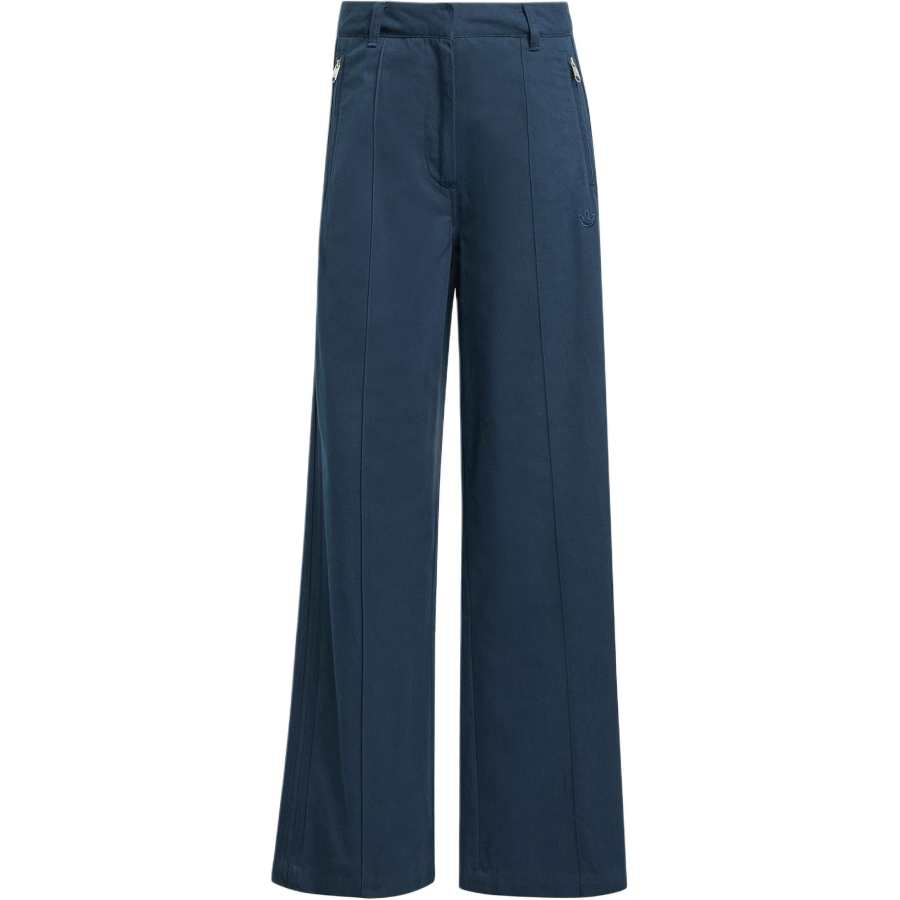 Adidas Originals Premium Essentials CHINO TROUSERS Knitted Sweatpants Women's Dark Blue