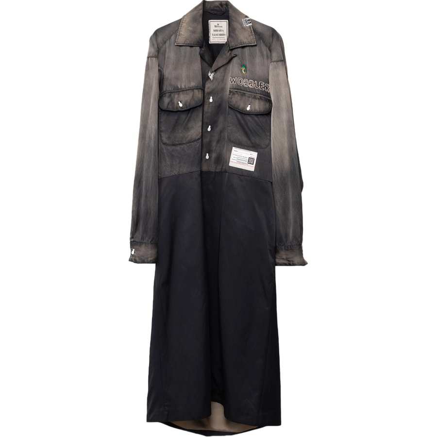 Maison Mihara Yasuhiro bowling shirt dress