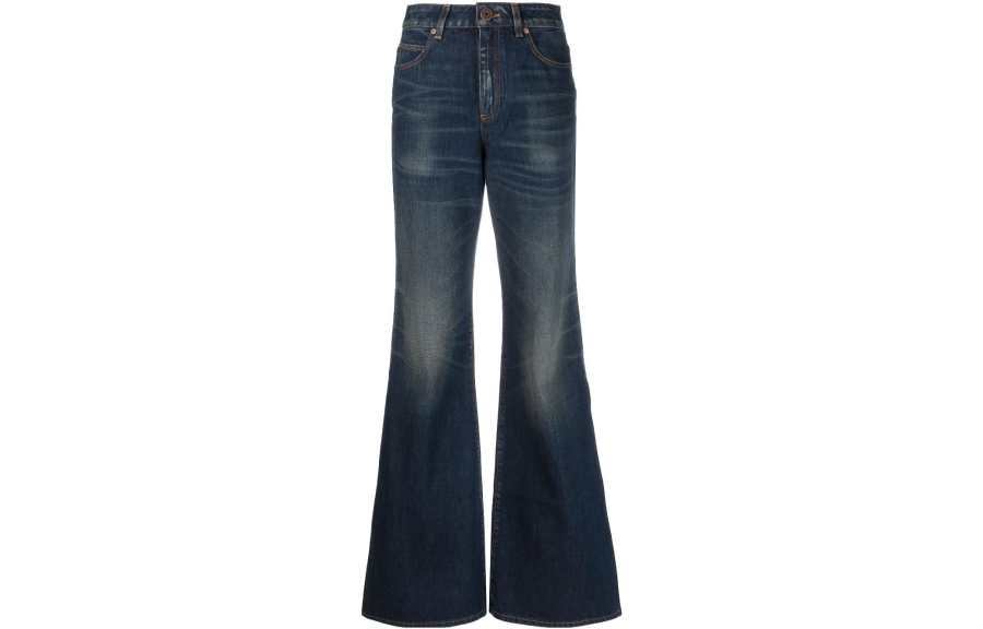 BALMAIN BALMAIN SS23 Jeans Women's Blue