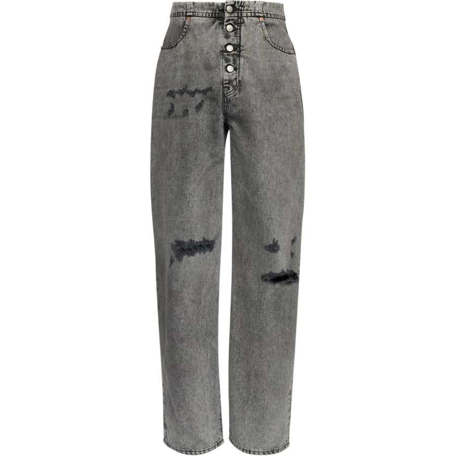MM6 Maison Margiela Distressed Wide leg Jeans