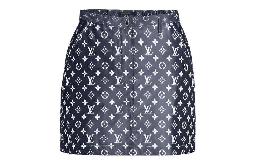LOUIS VUITTON Casual Short Skirts Women's Black