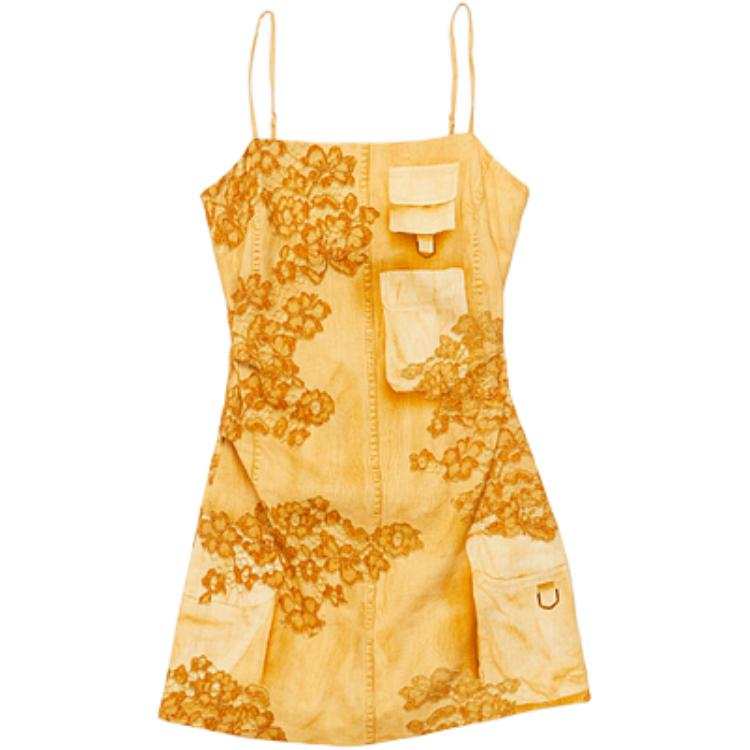 Acne Studios Acne Studios trompe l'oeil-print mini dress
