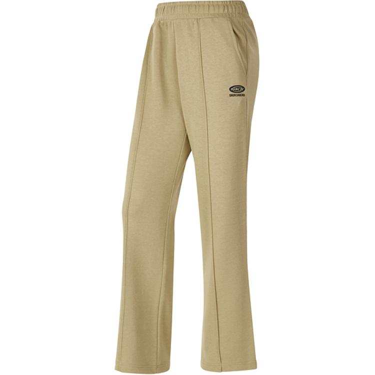 Skechers GOKNIT FW24 Knitted Sweatpants Women's Kelp Brown