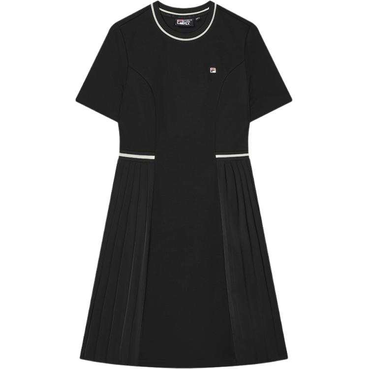 FILA Short Sleeved Dress Women's Jet Black
