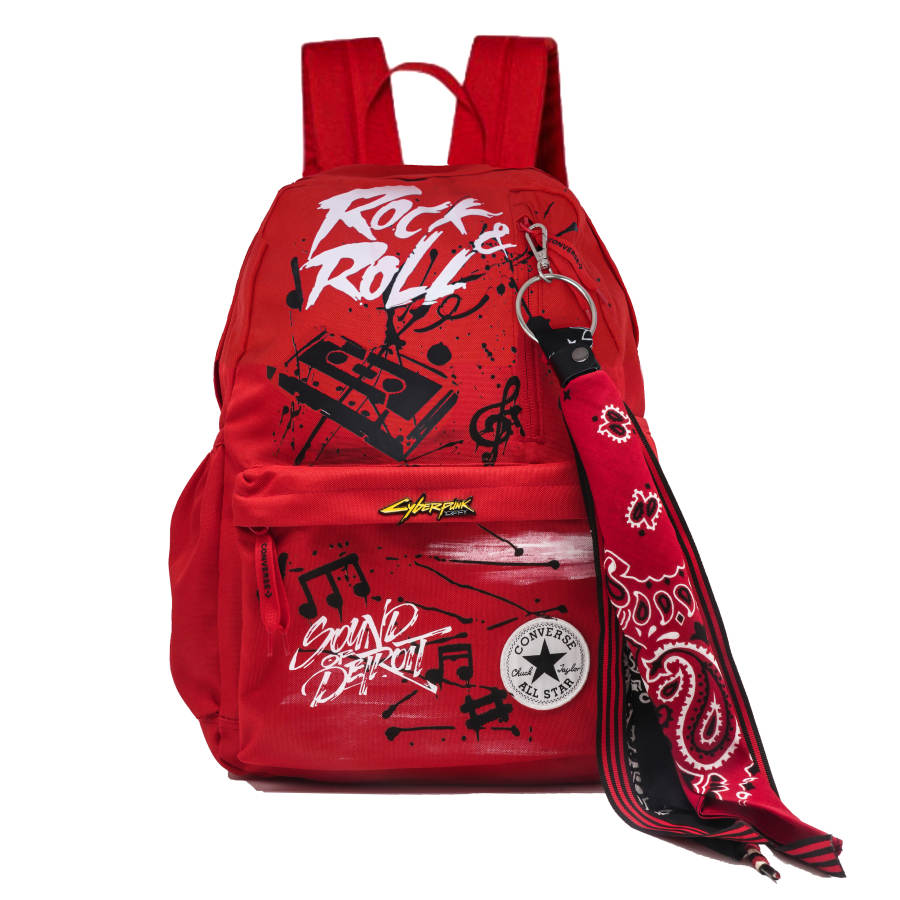 Converse Converse Polyester Backpack Unisex Red