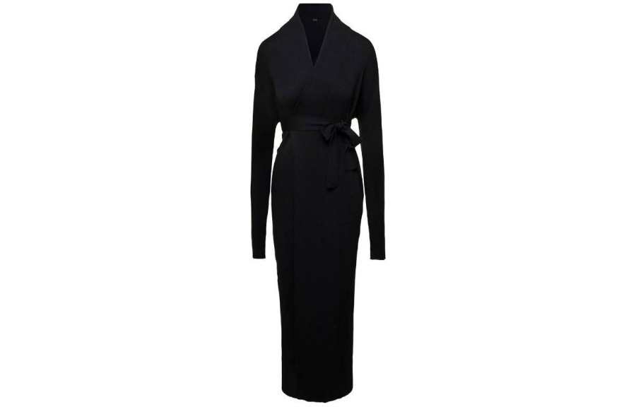 Balenciaga Long Sleeved Wrap Dress