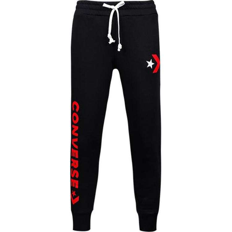 Converse Star ChevronSignature Knitted Sweatpants Women's Black