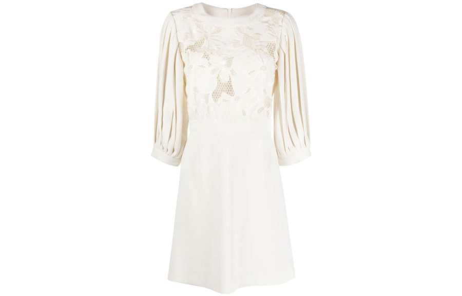 See By Chloe 【Previous Season】lace-detail minidress