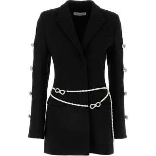 MACH & MACH Long Sleeved Dress Women's Black