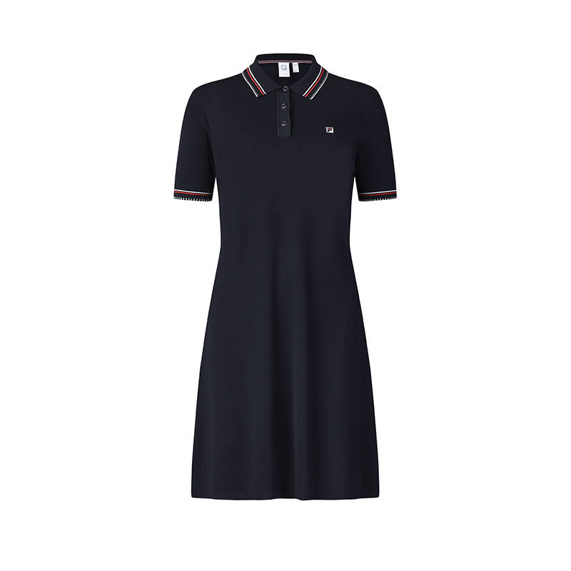 FILA Short Sleeved Dress Women's Royal Blue
