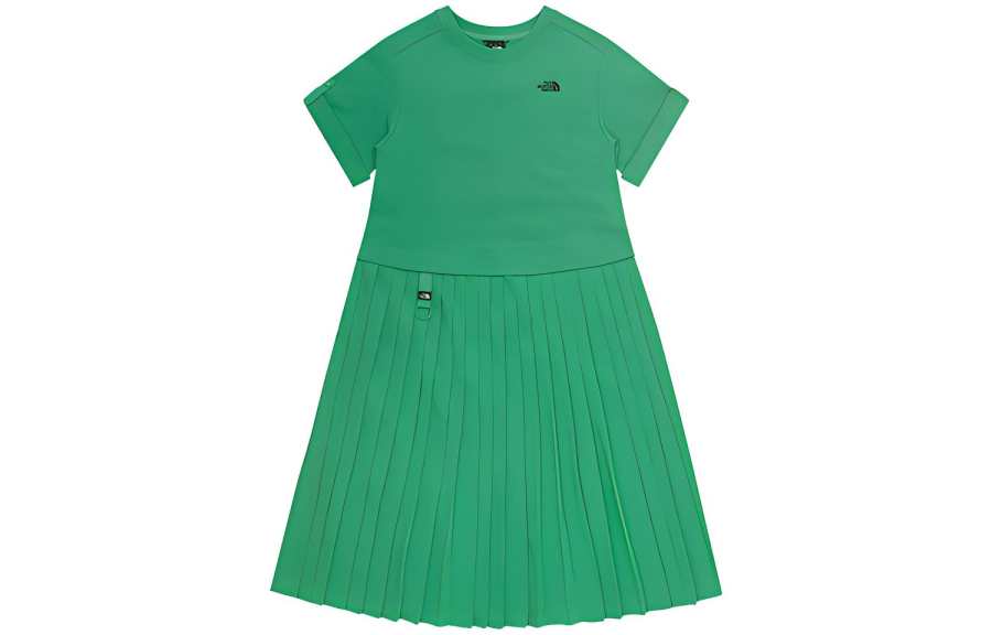 THE NORTH FACE Urban Exploration Short Sleeved Dress Women's Green