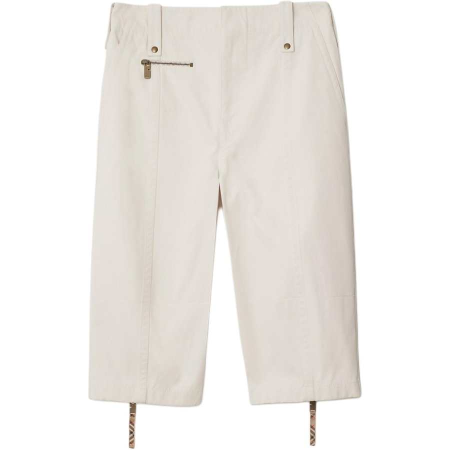 Burberry SS25 Casual Shorts Women's Quartz White
