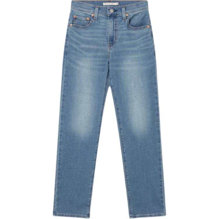 Levis Jeans Women's Blue Moderate Straight Fit Pants