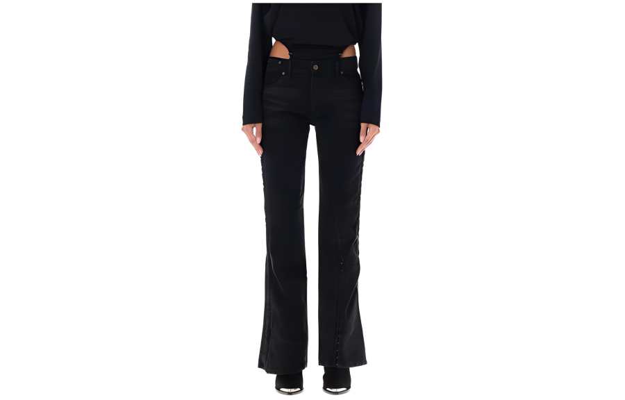 Y/Project Y/Project adjustable flared jeans