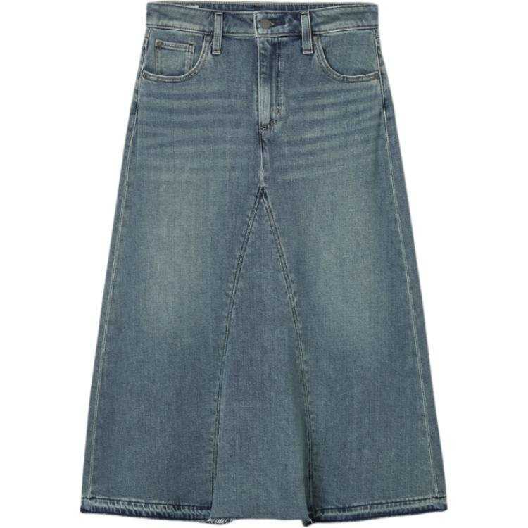 Levis Levis Denim Long Skirt Women's Blue