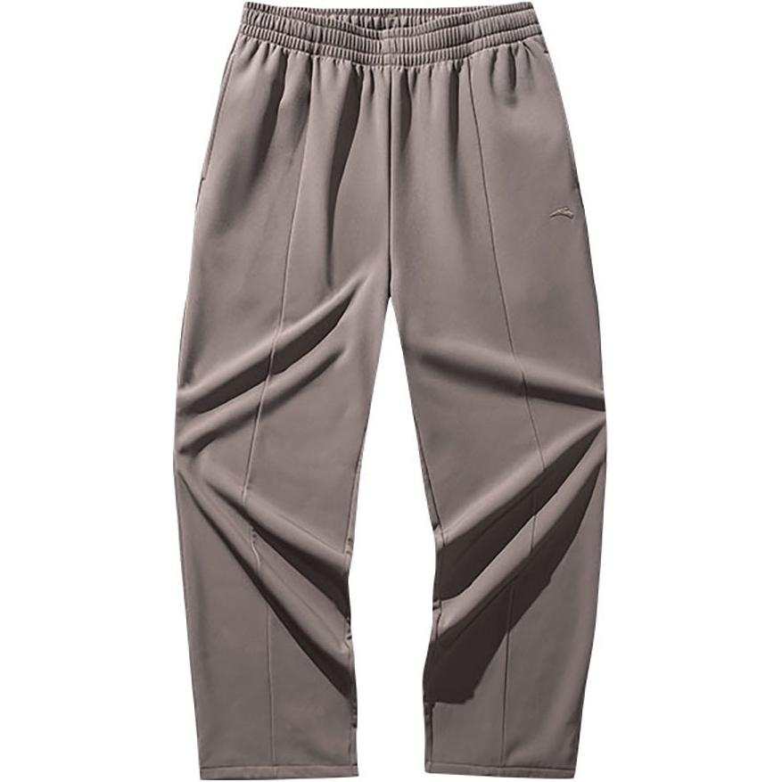 Anta Variety Training Collection Comfortable Casual Minimalist Style Straight Fit Loose Fit Fleece Lined Lace Up