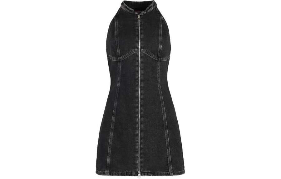DIESEL Sleeveless Dress Women's Black