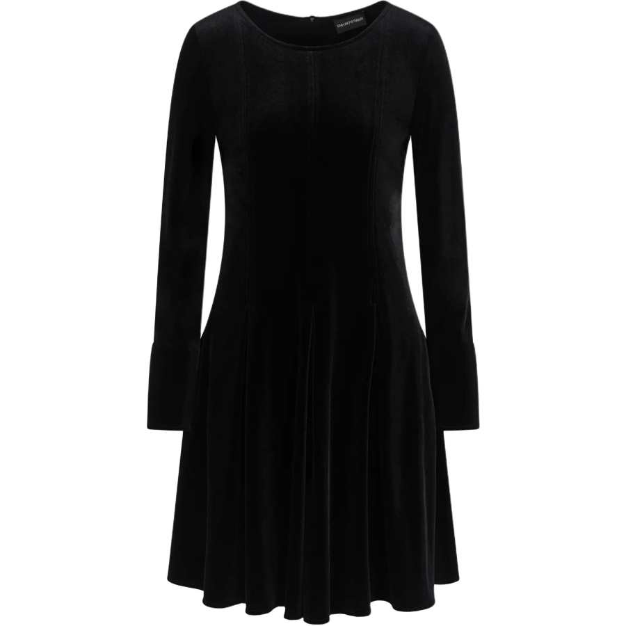 EMPORIO ARMANI Chenille Flared Dress