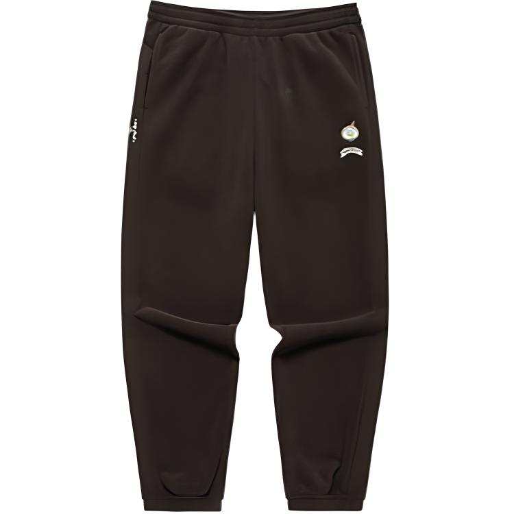 361° x XIAOLIUYA,LIANMINGKUAN Comfortable Fleece Lined Thermal Windproof Knitted Sweatpants Women's Dark Brown Coffee