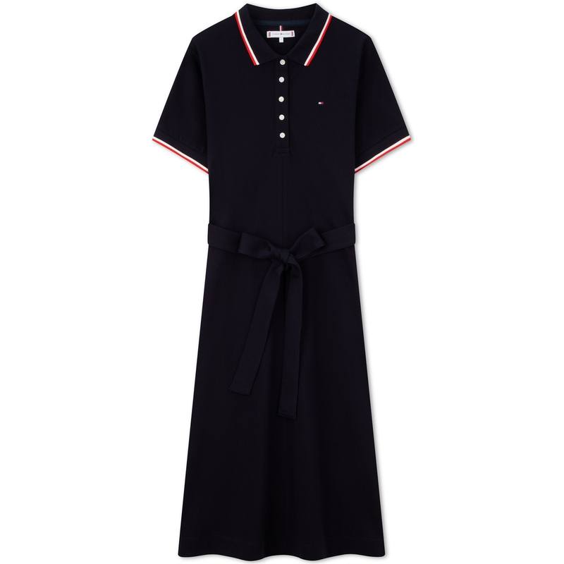 Tommy Hilfiger Short Sleeved Dress Women's Navy Blue