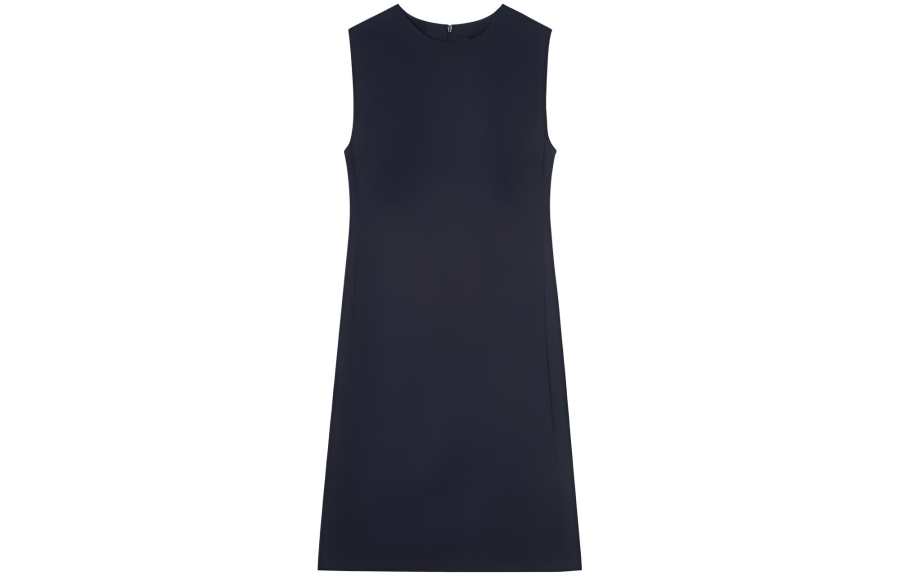 THEORY Sleeveless Dress Women's Deep Sea Blue
