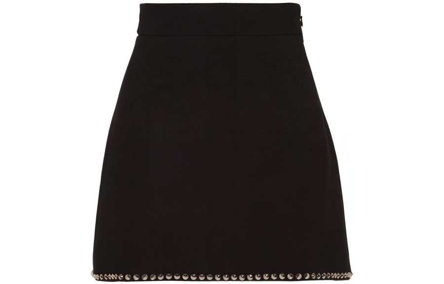 MIU MIU Casual Short Skirts Women's Black