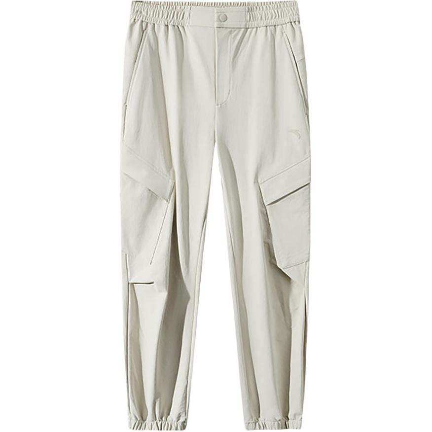 Anta Outdoor Collection Knitted Sweatpants Women's Wheat Grain Gray