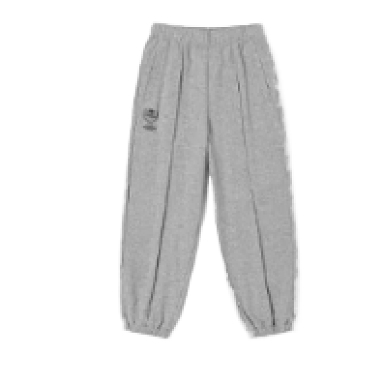 Kappa SS23 Knitted Sweatpants Women's Medium Light Heather Gray