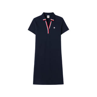 Le Coq Sportif Short Sleeved Dress Women's Navy Blue