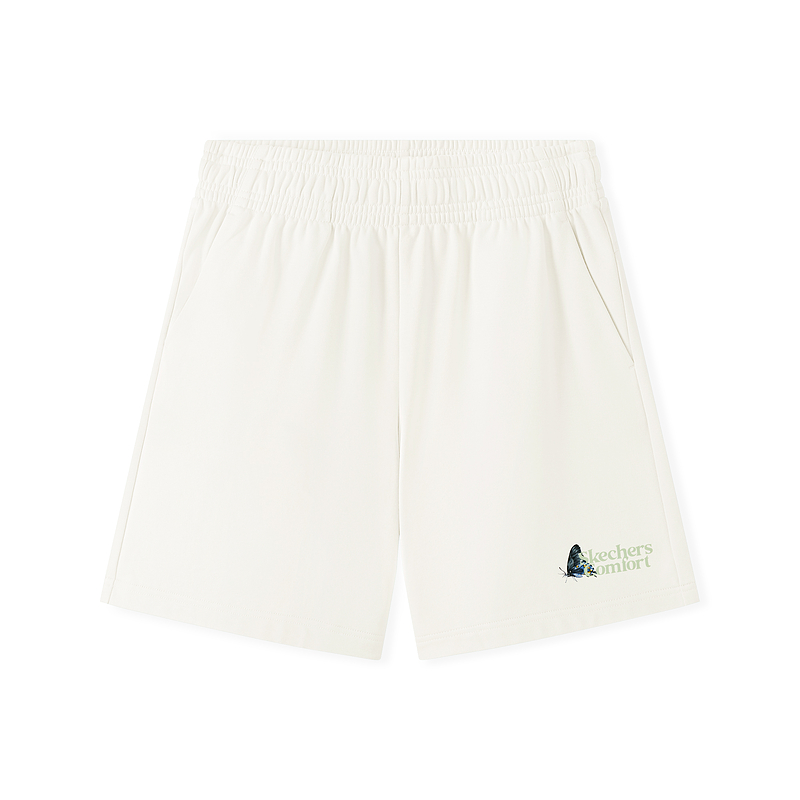 Skechers Casual Shorts Women's Marshmallow White