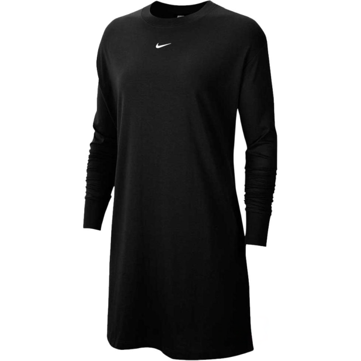 Nike Nike Long Sleeved Dresses Women's Black Crew Neck Moderate Short
