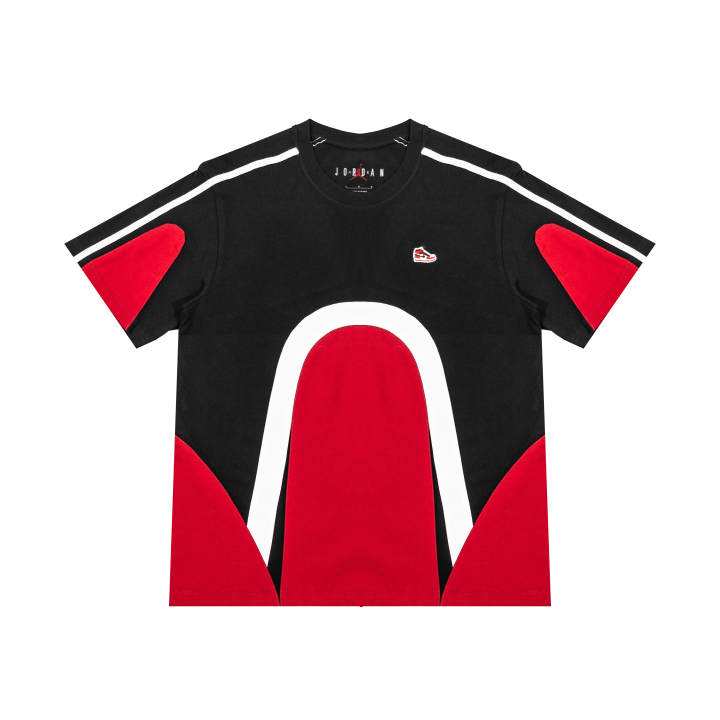 Jordan Jordan T Shirts Unisex Black Crew Neck Moderate Straight Fit