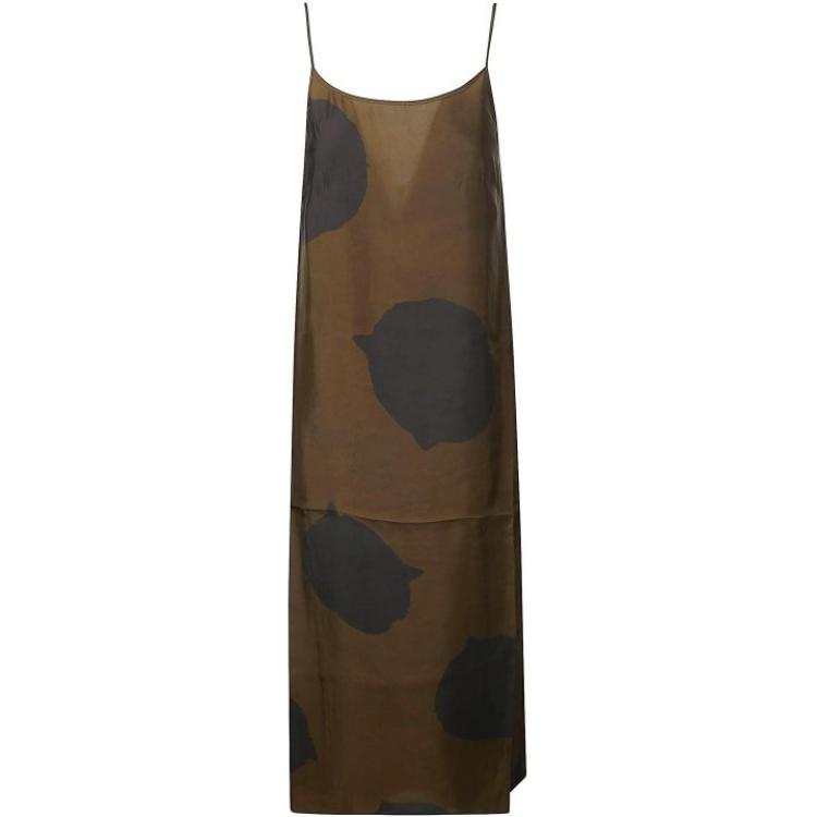 UMA WANG Slip Dress Women's Brown