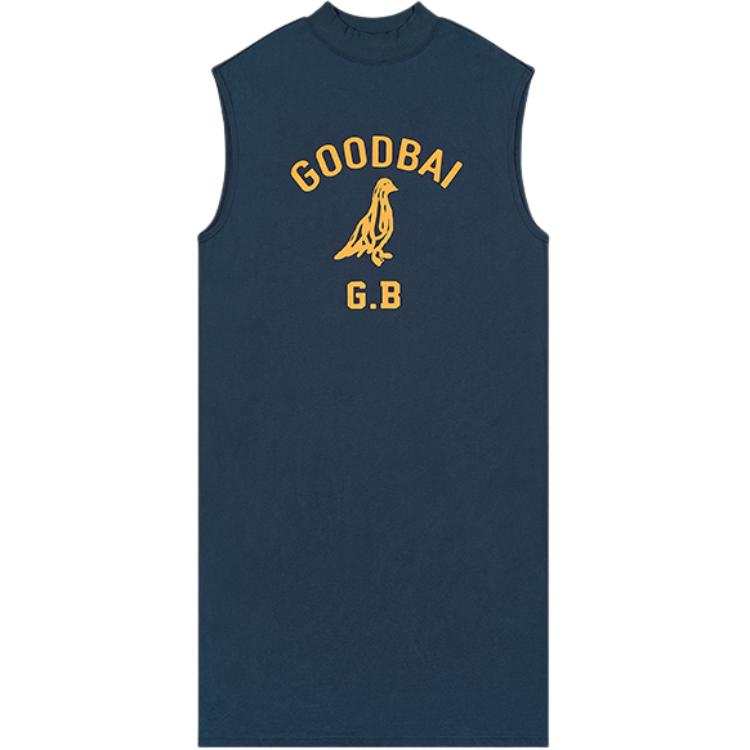 GOOD BAI SS24 Sleeveless Dress Women's Navy Blue