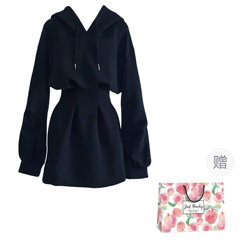 Qiuerle Long Sleeved Dress Women's Gift Box Set Included