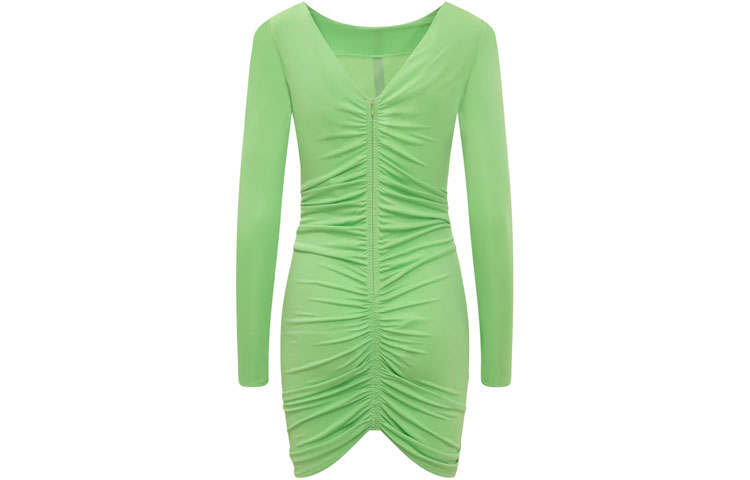 Givenchy GIVENCHY SS23 Long Sleeved Dress Women's Green