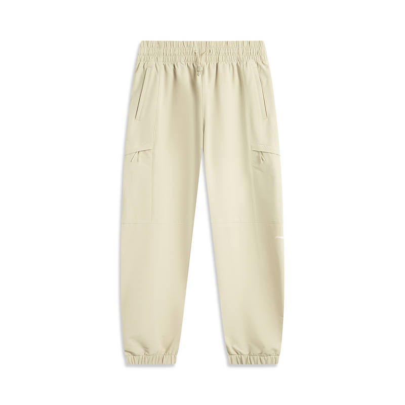 Li-Ning Li Ning Fitness Series Knitted Sweatpants Women's Beige