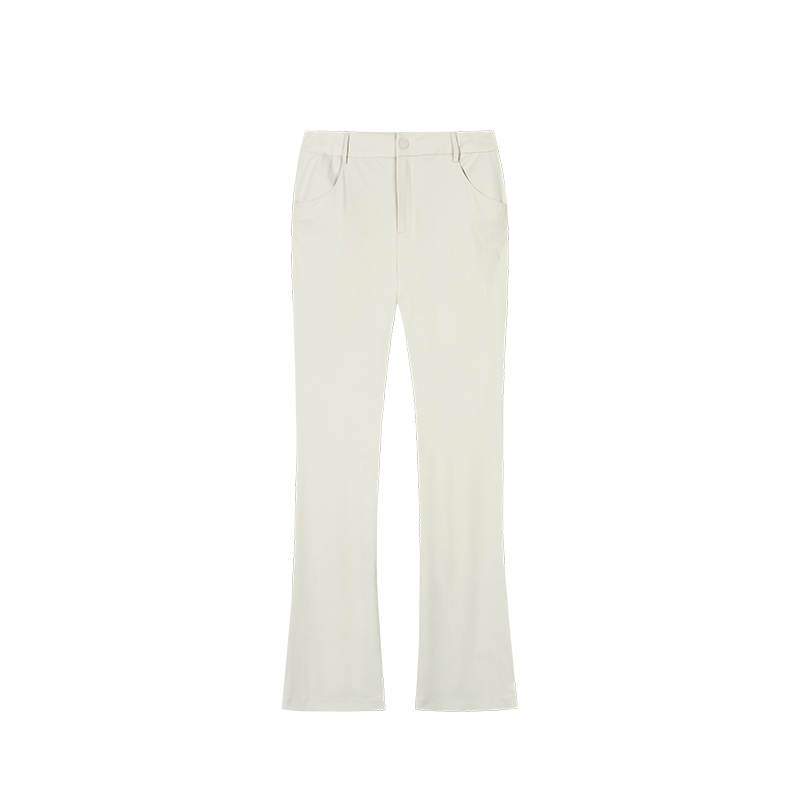 Anta Variety Training Collection Knitted Sweatpants Women's Wheat Grain Gray