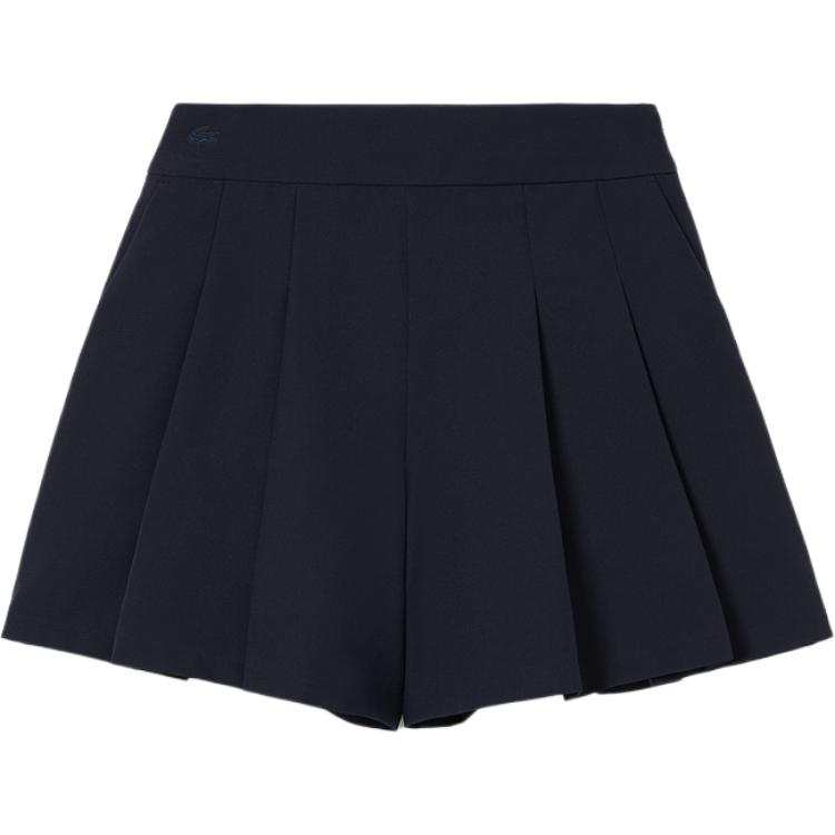 LACOSTE Casual Shorts Women's Navy Blue