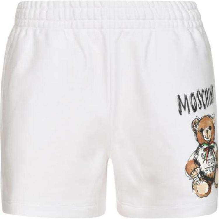MOSCHINO Casual Shorts Women's White
