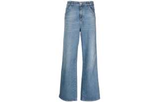 Blumarine mid-rise boyfriend-cut jeans