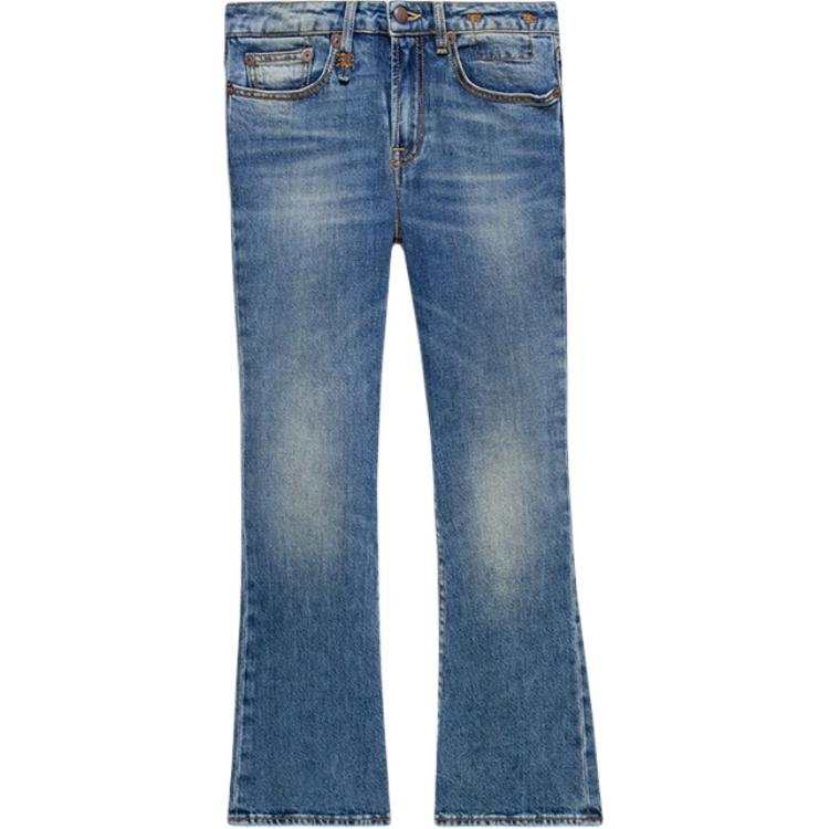 R13 R13 mid-rise flared jeans