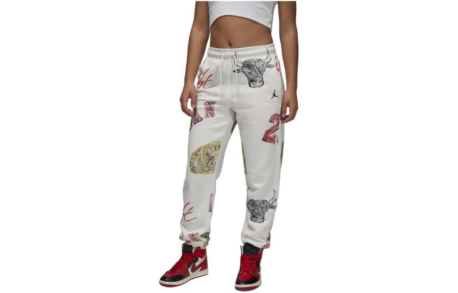Jordan Jordan Brooklyn Fleece Knitted Sweatpants Women's White