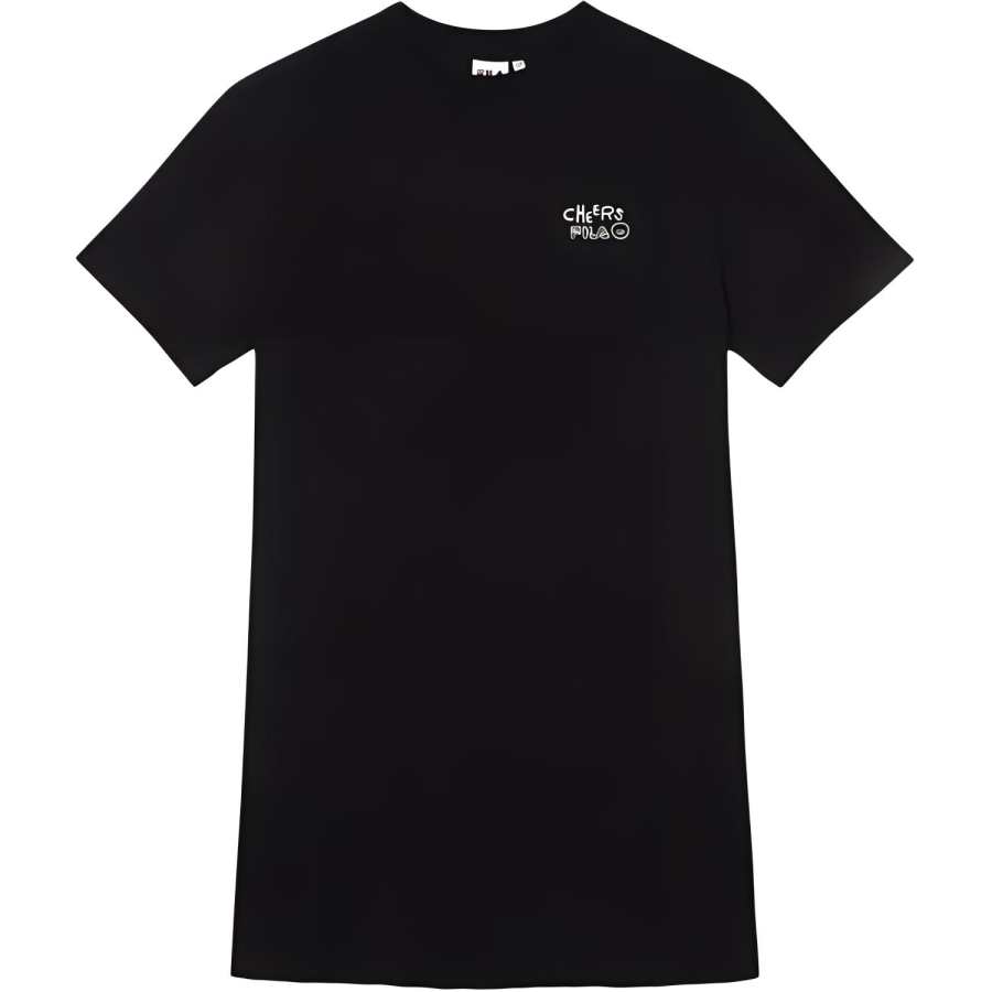 FILA Short Sleeved Dress Women's Black