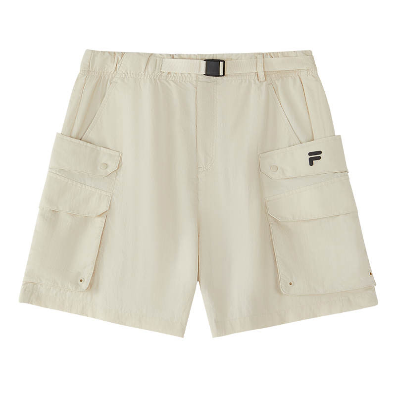 FILA FUSION Casual Shorts Women's Wheat Khaki
