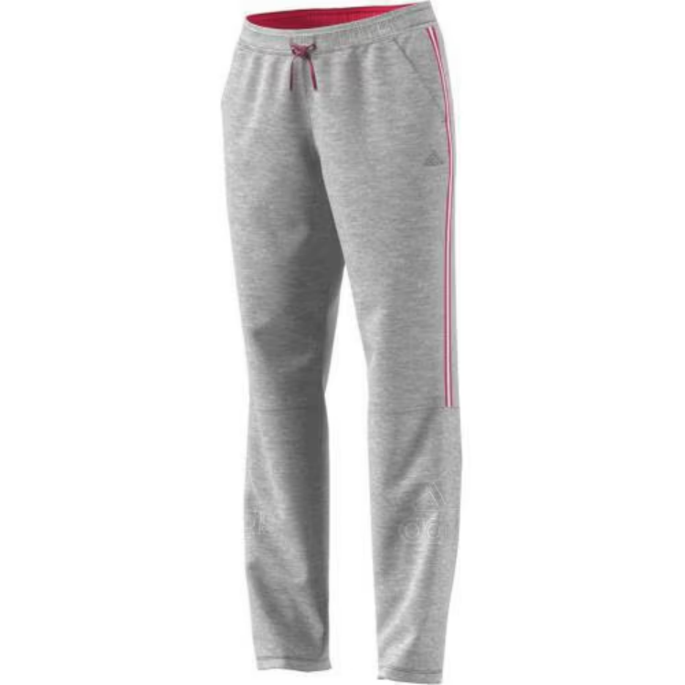 Adidas Adidas IXK78 J/M W MH BOS Knitted Sweatpants Women's Medium Gray