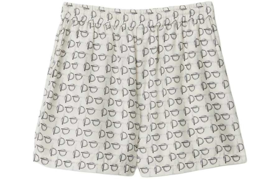 Burberry Burberry Drawstring All-Over Printed Shorts