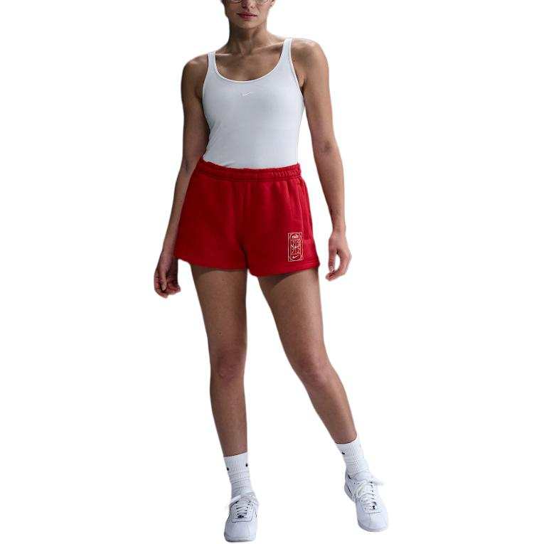 Nike Nike Sportswear Casual Shorts Women's Fire Red