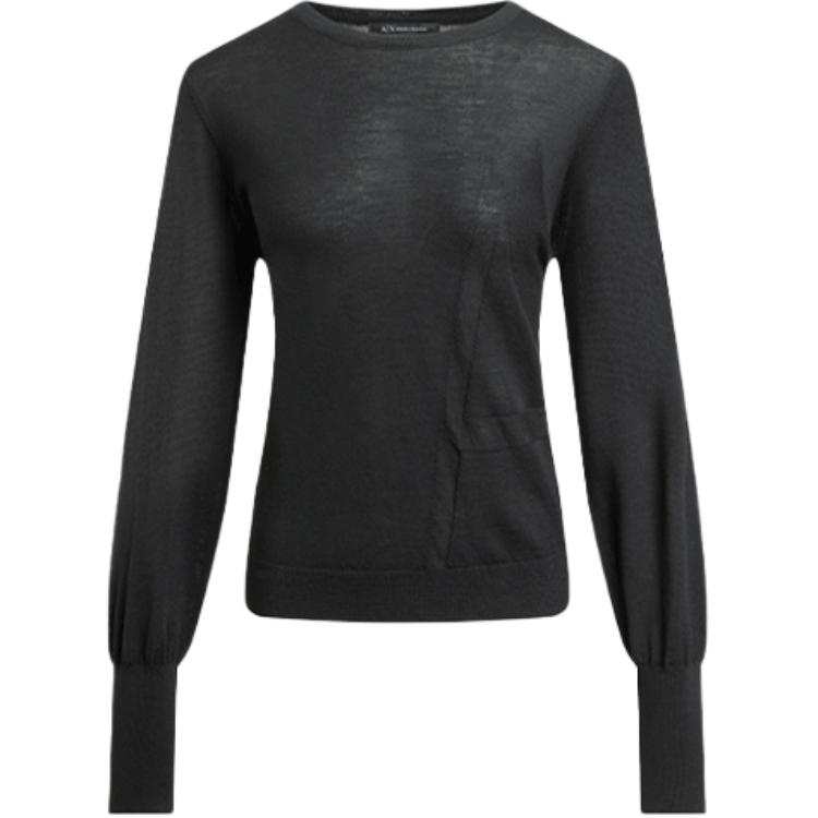 ARMANI EXCHANGE 【Previous Season】logo-debossed knitted jumper